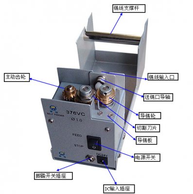 自动破锡机HW-376的使用方法